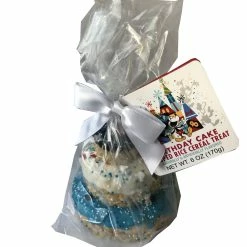 Outlet 😍 Disney Rice Crispy Treat - Mickey's 90th 🥳 Birthday Cake - Blue & White ✨