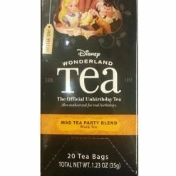 Hot Sale 👍 Disney Wonderland Tea - The Official Unbirthday - Mad Tea Party Blend 👏