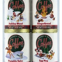 Discount 🌟 Disney Mickey's Really Swell Coffee - Holiday Coffee - Flavored - 4 Pc 😉