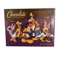Best Sale 🔥 Disney Chocolate Favorites - Mickey Assorted Nuts & Caramels - 8 Oz 👏