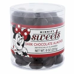 Discount 🤩 Disney Minnie's Sweets - Dark Chocolate Almonds - 8 Oz 😀
