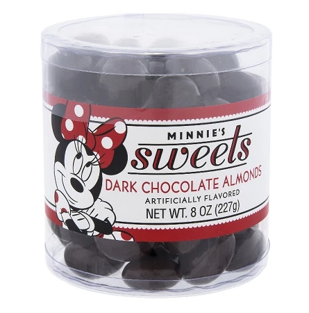 Discount 🤩 Disney Minnie's Sweets - Dark Chocolate Almonds - 8 Oz 😀 3 Discount 🤩 Disney Minnie's Sweets - Dark Chocolate Almonds - 8 Oz 😀