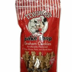 Outlet ❤️ Disney Minnie's Bake Shop - Character Graham Cookies - 7oz. Bag 🧨