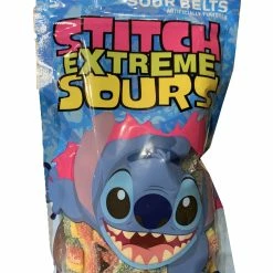Discount 🔥 Disney Stitch Extreme Sours - Mini Rainbow Sour Belts 🍬 Candy 🎉